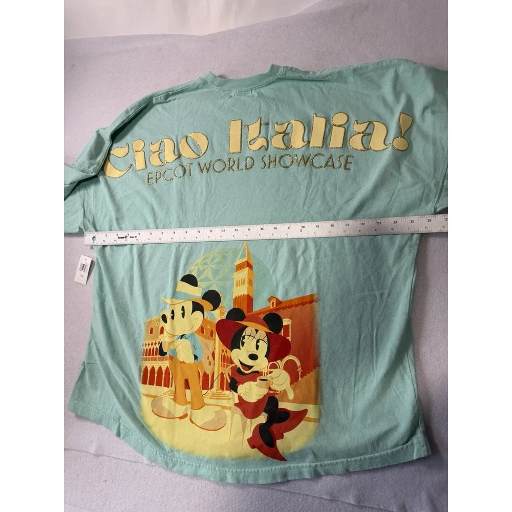 Disney Epcot World Showcase Italy Ciao Italia! Spirit Jersey Large Italian Epcot